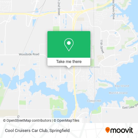 Cool Cruisers Car Club map