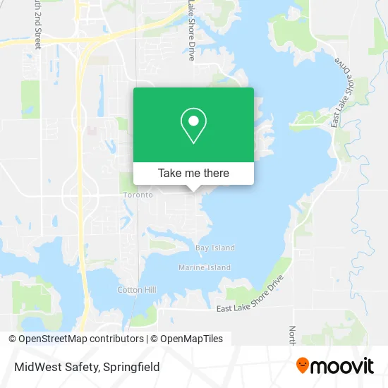 MidWest Safety map