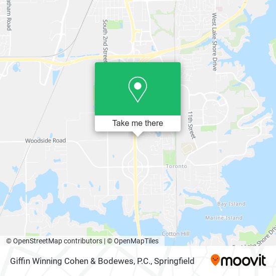 Giffin Winning Cohen & Bodewes, P.C. map