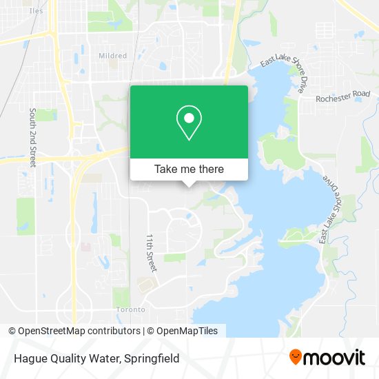 Hague Quality Water map