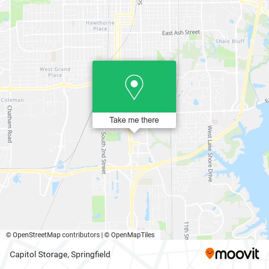 Capitol Storage map