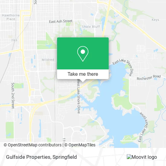 Gulfside Properties map