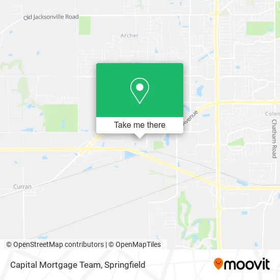 Capital Mortgage Team map