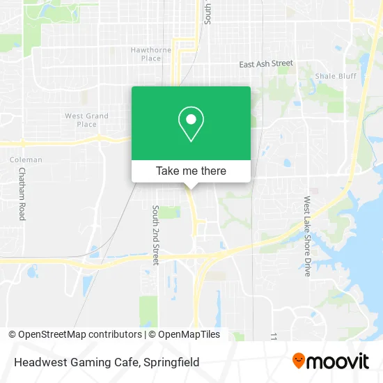Headwest Gaming Cafe map