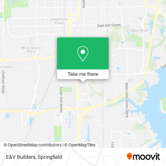 E&V Builders map