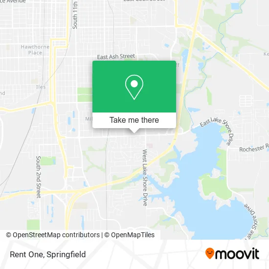 Rent One map