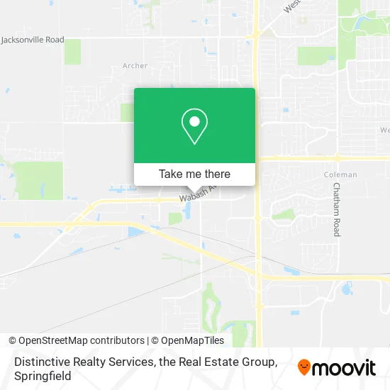 Distinctive Realty Services, the Real Estate Group map