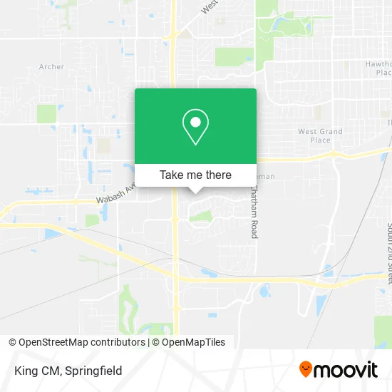 King CM map