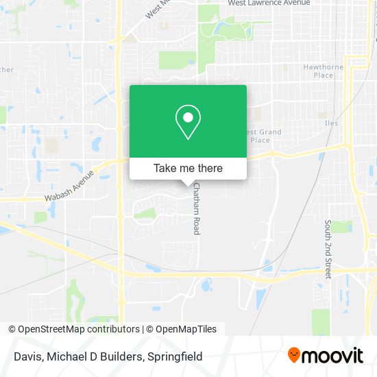 Davis, Michael D Builders map