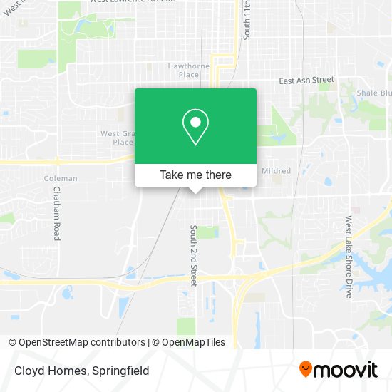 Mapa de Cloyd Homes