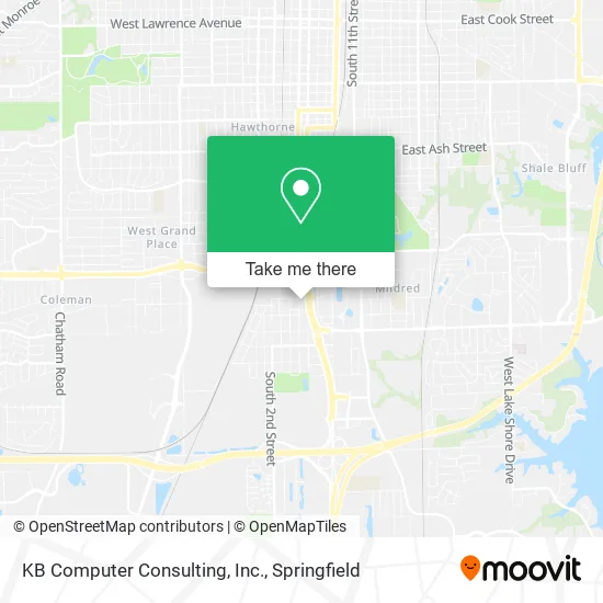 KB Computer Consulting, Inc. map
