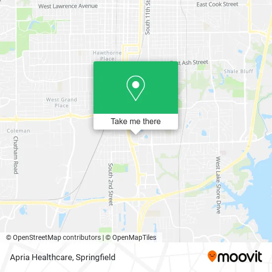 Apria Healthcare map