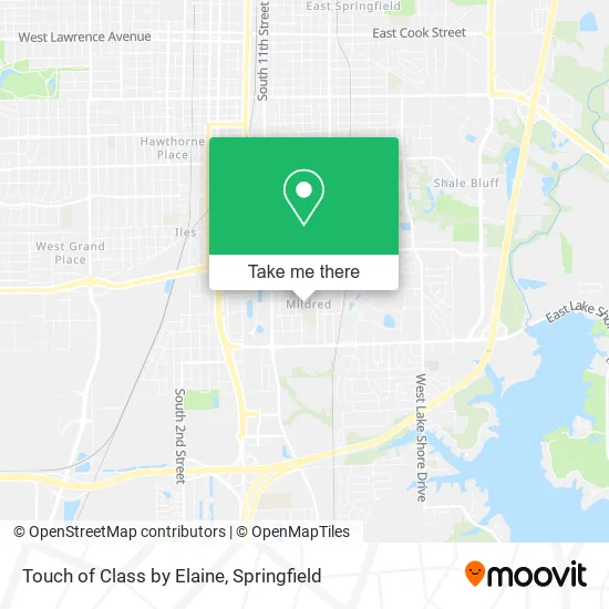 Touch of Class by Elaine map
