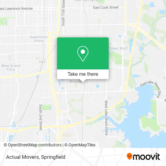 Mapa de Actual Movers