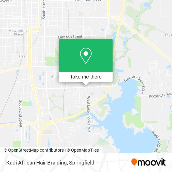 Mapa de Kadi African Hair Braiding