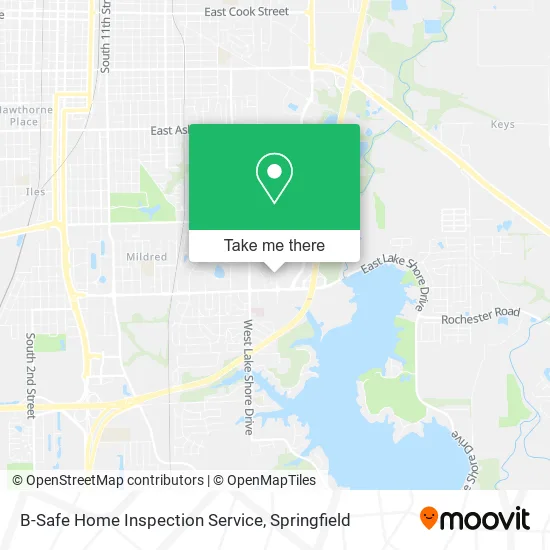 B-Safe Home Inspection Service map