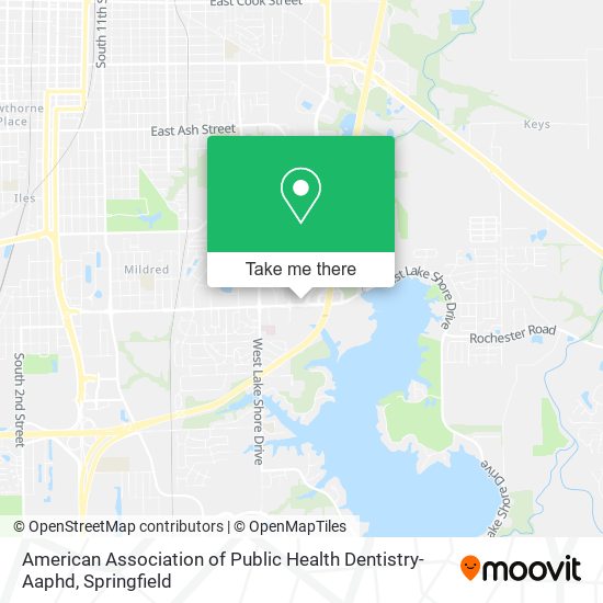 American Association of Public Health Dentistry- Aaphd map