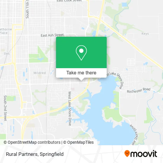 Rural Partners map