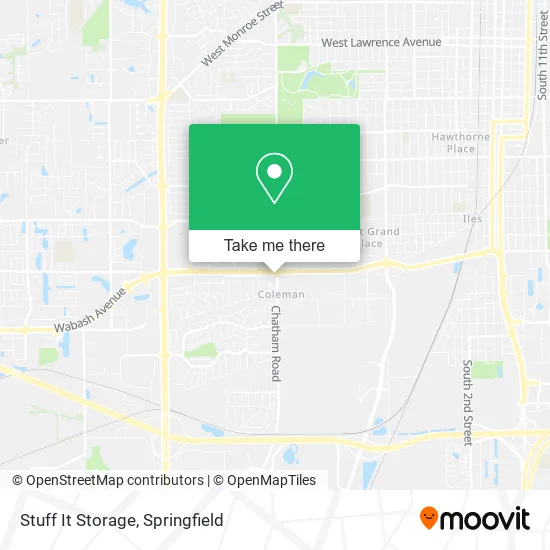 Mapa de Stuff It Storage