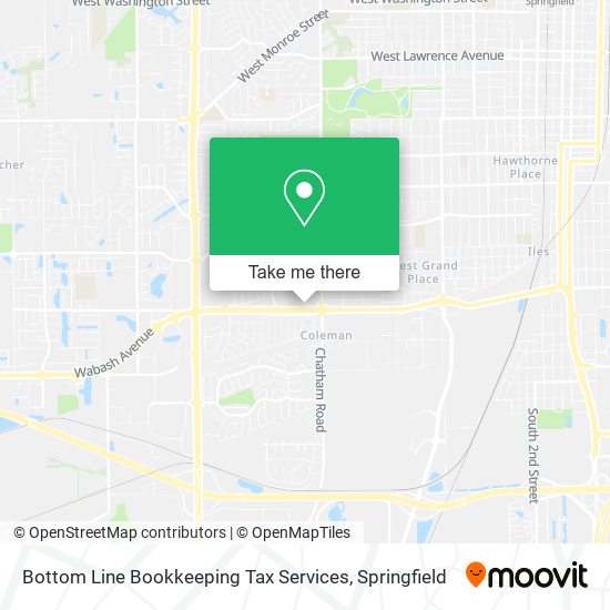 Mapa de Bottom Line Bookkeeping Tax Services