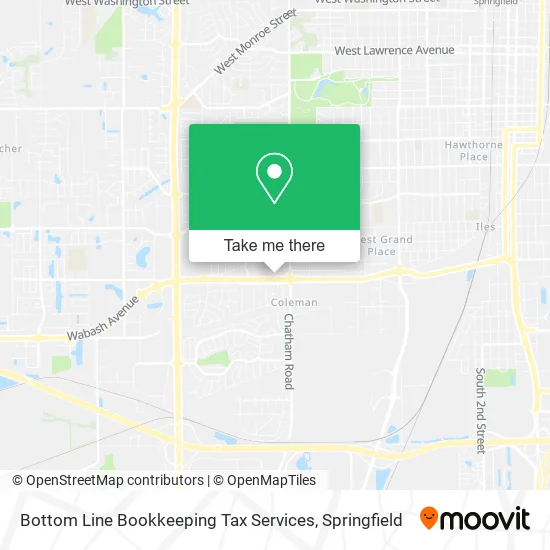 Bottom Line Bookkeeping Tax Services map