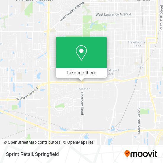 Sprint Retail map