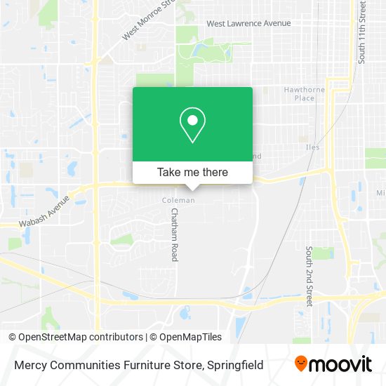 Mercy Communities Furniture Store map