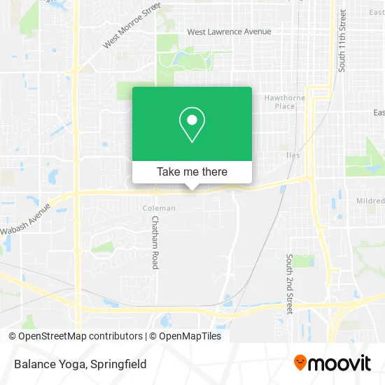 Balance Yoga map