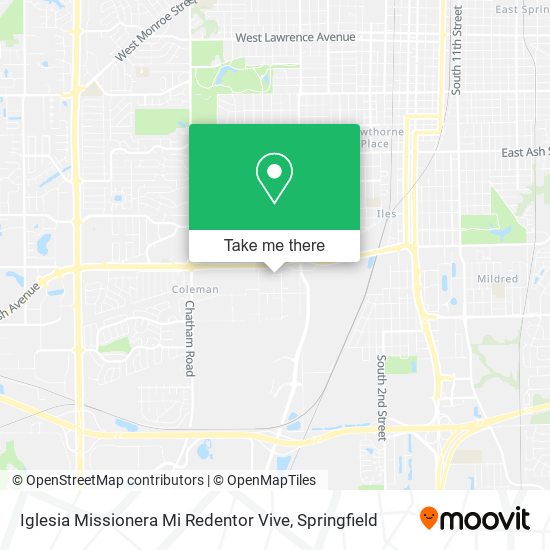 Mapa de Iglesia Missionera Mi Redentor Vive