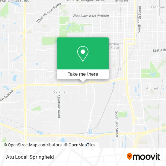 Atu Local map