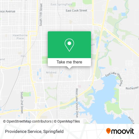 Providence Service map