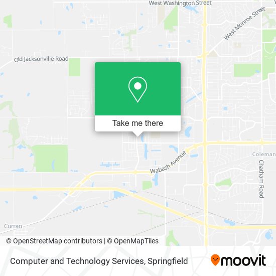Computer and Technology Services map