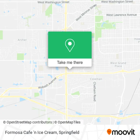 Mapa de Formosa Cafe 'n Ice Cream