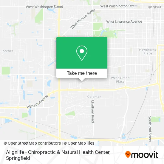 Alignlife - Chiropractic & Natural Health Center map