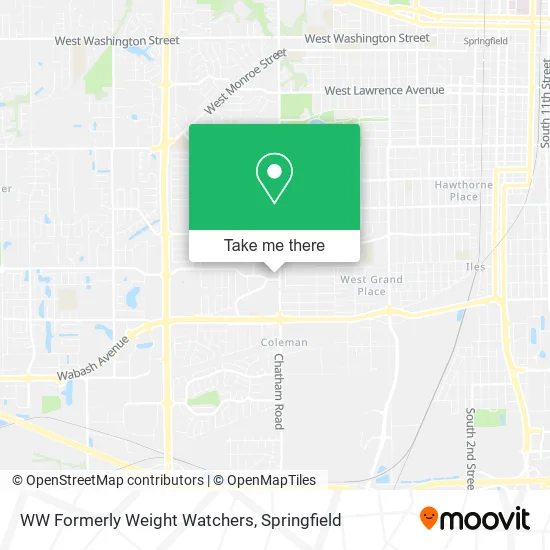 Mapa de WW Formerly Weight Watchers