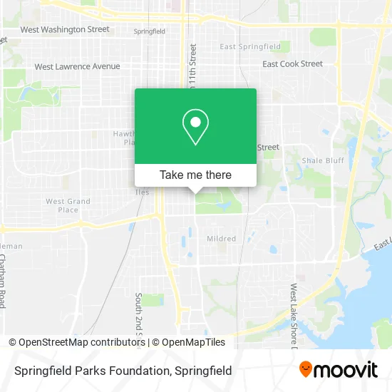 Mapa de Springfield Parks Foundation