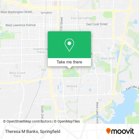 Mapa de Theresa M Banks