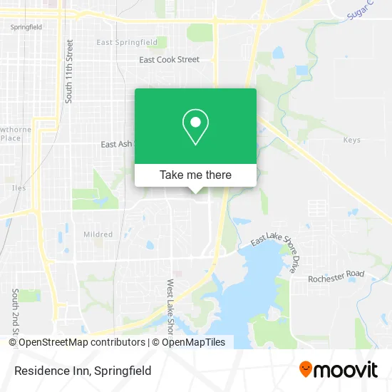 Mapa de Residence Inn