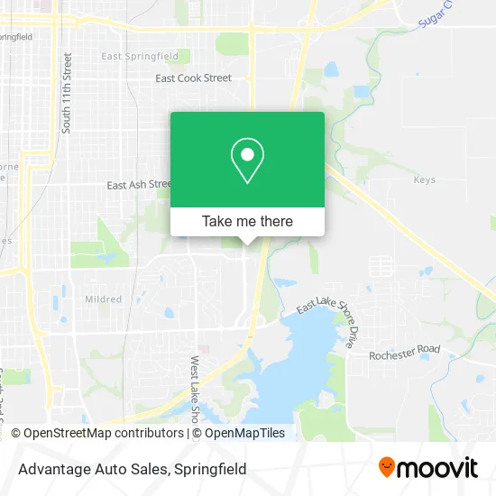 Advantage Auto Sales map