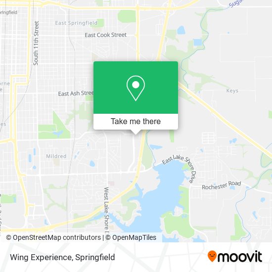 Mapa de Wing Experience