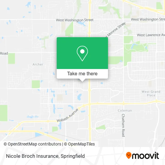 Mapa de Nicole Broch Insurance