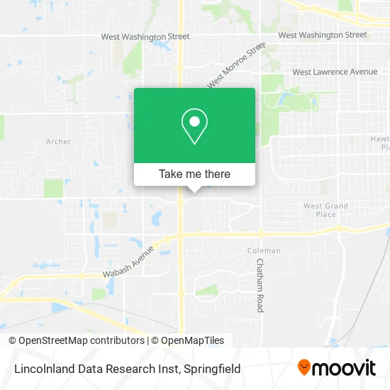 Lincolnland Data Research Inst map