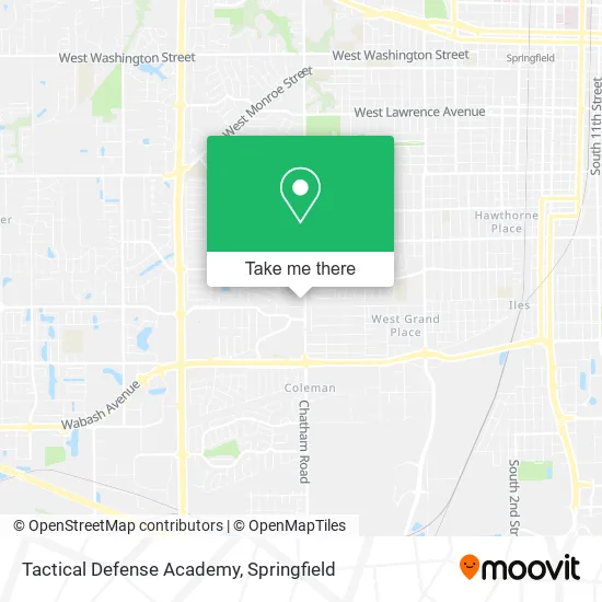 Mapa de Tactical Defense Academy