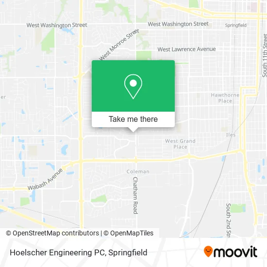Mapa de Hoelscher Engineering PC