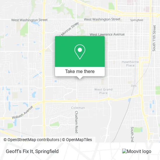 Geoff's Fix It map