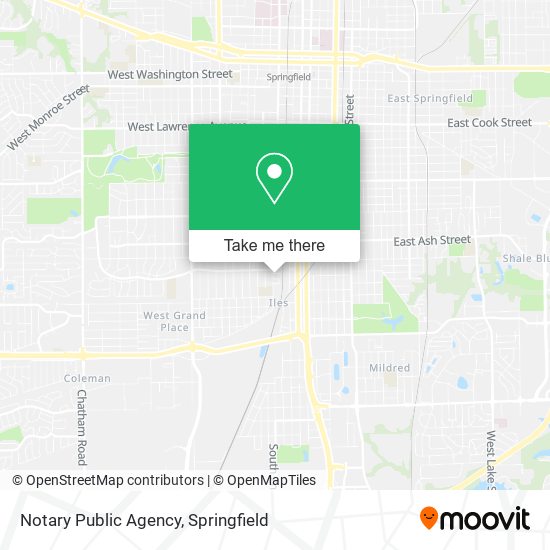 Notary Public Agency map