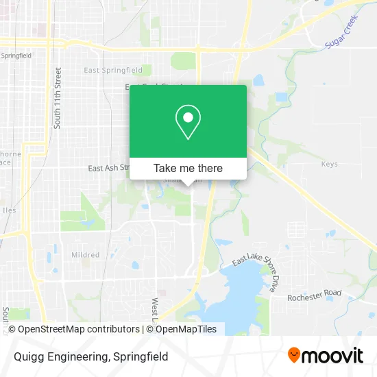 Quigg Engineering map