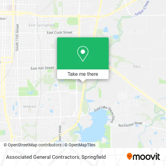 Associated General Contractors map