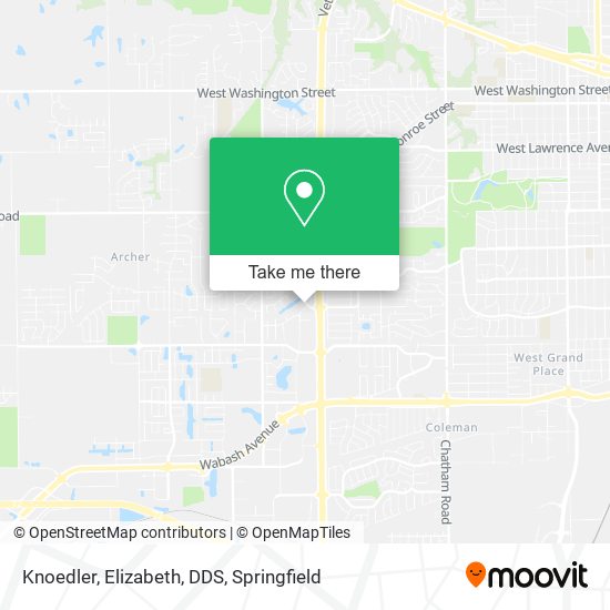 Knoedler, Elizabeth, DDS map