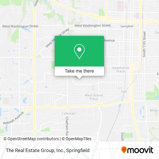 The Real Estate Group, Inc. map